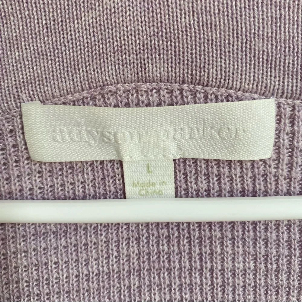 NWOT Adyson Parker Tunic V-neck Sweater L - Picture 2 of 4